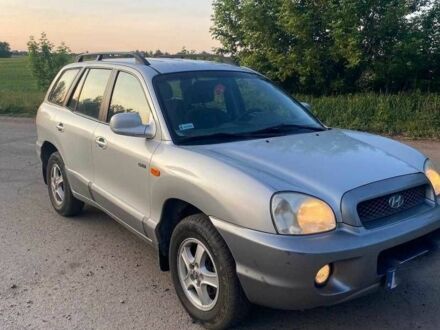 Сірий Хендай Санта Фе, об'ємом двигуна 2 л та пробігом 233 тис. км за 3500 $, фото 1 на Automoto.ua