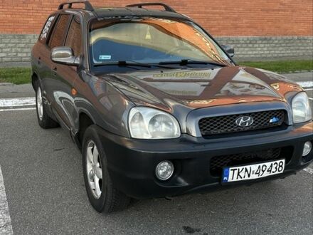 Сірий Хендай Санта Фе, об'ємом двигуна 2 л та пробігом 386 тис. км за 4000 $, фото 1 на Automoto.ua