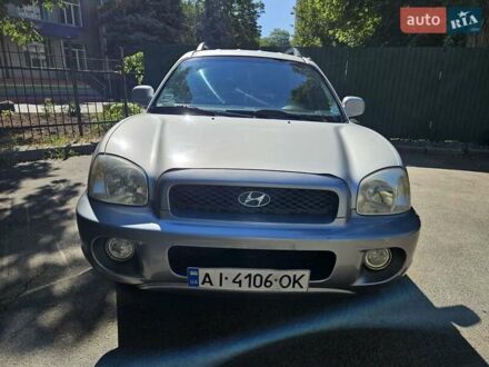 Сірий Хендай Санта Фе, об'ємом двигуна 1.99 л та пробігом 214 тис. км за 5300 $, фото 1 на Automoto.ua