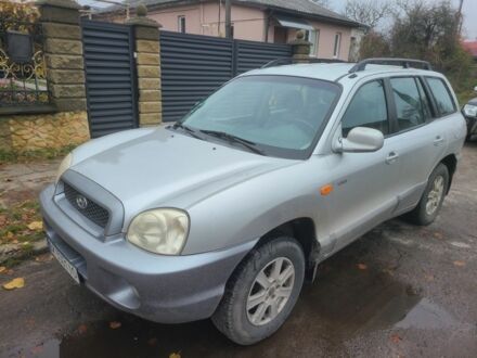 Сірий Хендай Санта Фе, об'ємом двигуна 2 л та пробігом 280 тис. км за 3950 $, фото 1 на Automoto.ua