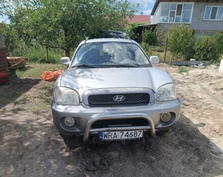 Сірий Хендай Санта Фе, об'ємом двигуна 2 л та пробігом 380 тис. км за 3200 $, фото 1 на Automoto.ua