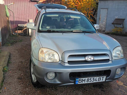 Хендай Санта Фе 2004 в Лебедине на Automoto.ua Серый Хендай Санта Фе, объемом двигателя 2.4 л и пробегом 234 тыс. км за 5700 $, фото 1 на Automoto.ua