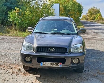 Сірий Хендай Санта Фе, об'ємом двигуна 2 л та пробігом 259 тис. км за 4000 $, фото 1 на Automoto.ua