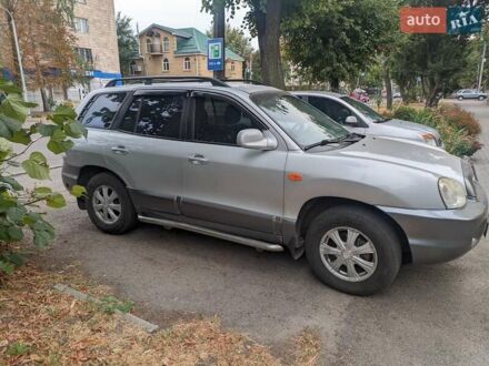 Сірий Хендай Санта Фе, об'ємом двигуна 2 л та пробігом 217 тис. км за 6000 $, фото 1 на Automoto.ua