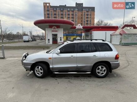 Хендай Санта Фе 2005 у Дніпро (Дніпропетровську) на Automoto.ua Сірий Хендай Санта Фе, об'ємом двигуна 2 л та пробігом 100 тис. км за 4500 $, фото 1 на Automoto.ua