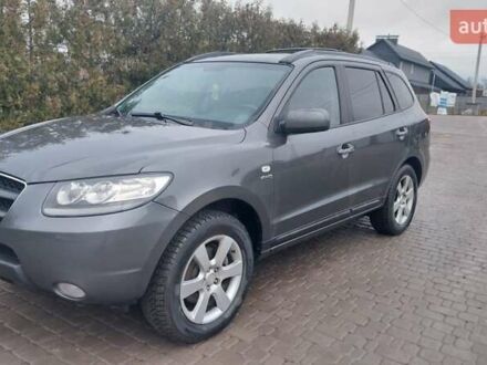 Серый Хендай Санта Фе, объемом двигателя 2.19 л и пробегом 223 тыс. км за 10200 $, фото 1 на Automoto.ua