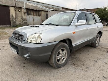 Сірий Хендай Санта Фе, об'ємом двигуна 2 л та пробігом 277 тис. км за 3000 $, фото 1 на Automoto.ua