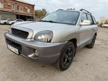 Сірий Хендай Санта Фе, об'ємом двигуна 2 л та пробігом 254 тис. км за 3700 $, фото 1 на Automoto.ua