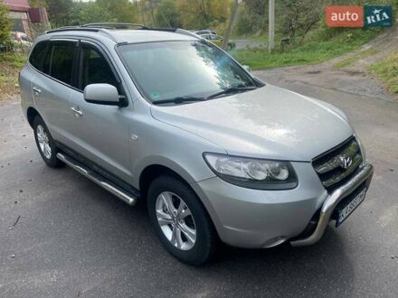 Серый Хендай Санта Фе, объемом двигателя 2.2 л и пробегом 182 тыс. км за 9450 $, фото 1 на Automoto.ua