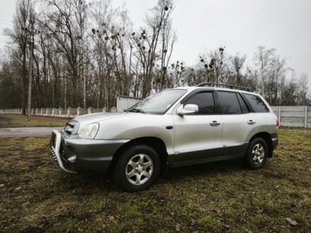 Хендай Санта Фе 2006 в Жашкове на Automoto.ua Серый Хендай Санта Фе, объемом двигателя 2 л и пробегом 273 тыс. км за 5500 $, фото 1 на Automoto.ua