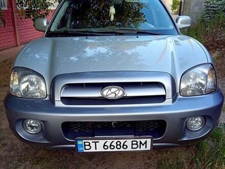 Сірий Хендай Санта Фе, об'ємом двигуна 2 л та пробігом 291 тис. км за 7000 $, фото 1 на Automoto.ua