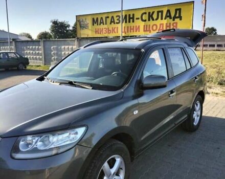 Серый Хендай Санта Фе, объемом двигателя 2.2 л и пробегом 232 тыс. км за 8500 $, фото 1 на Automoto.ua