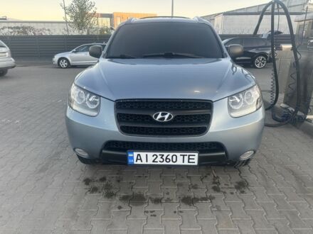 Сірий Хендай Санта Фе, об'ємом двигуна 2.2 л та пробігом 230 тис. км за 10500 $, фото 1 на Automoto.ua