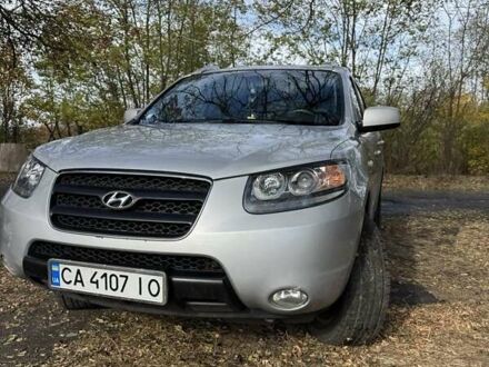 Серый Хендай Санта Фе, объемом двигателя 2.2 л и пробегом 232 тыс. км за 10500 $, фото 1 на Automoto.ua