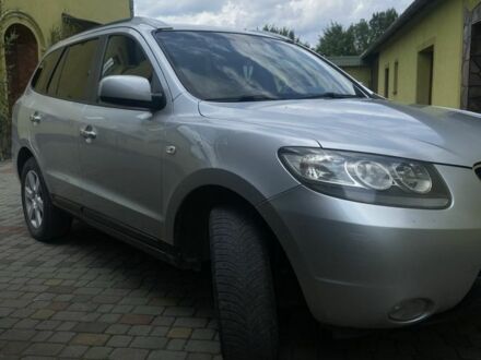 Серый Хендай Санта Фе, объемом двигателя 2.2 л и пробегом 293 тыс. км за 10200 $, фото 1 на Automoto.ua