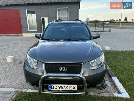Хендай Санта Фе 2007 в Тернополе на Automoto.ua Серый Хендай Санта Фе, объемом двигателя 2.2 л и пробегом 224 тыс. км за 9600 $, фото 1 на Automoto.ua
