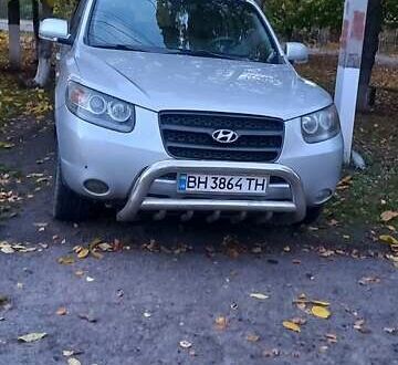 Хендай Санта Фе 2008 в Савране на Automoto.ua Серый Хендай Санта Фе, объемом двигателя 2.19 л и пробегом 258 тыс. км за 8600 $, фото 1 на Automoto.ua