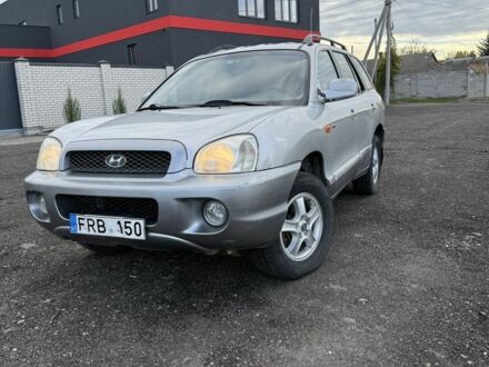 Сірий Хендай Санта Фе, об'ємом двигуна 2 л та пробігом 200 тис. км за 3000 $, фото 1 на Automoto.ua
