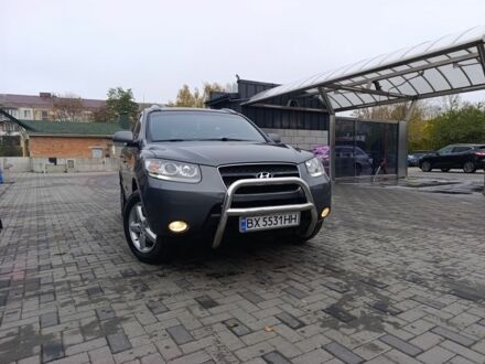 Серый Хендай Санта Фе, объемом двигателя 2.2 л и пробегом 239 тыс. км за 11000 $, фото 1 на Automoto.ua