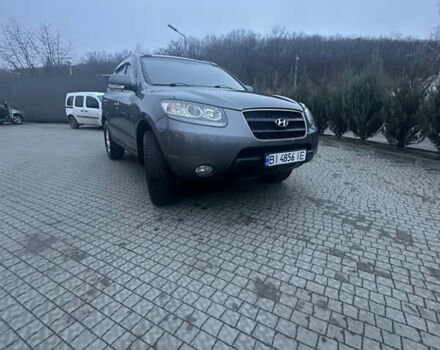 Сірий Хендай Санта Фе, об'ємом двигуна 2.2 л та пробігом 160 тис. км за 8600 $, фото 1 на Automoto.ua