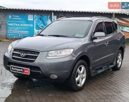Серый Хендай Санта Фе, объемом двигателя 2.2 л и пробегом 231 тыс. км за 9990 $, фото 1 на Automoto.ua