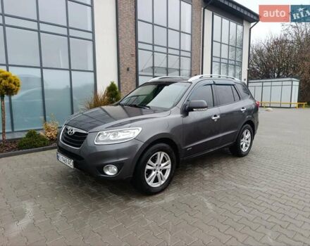Серый Хендай Санта Фе, объемом двигателя 2.2 л и пробегом 209 тыс. км за 11900 $, фото 1 на Automoto.ua