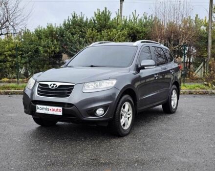 Серый Хендай Санта Фе, объемом двигателя 2.2 л и пробегом 229 тыс. км за 11999 $, фото 1 на Automoto.ua