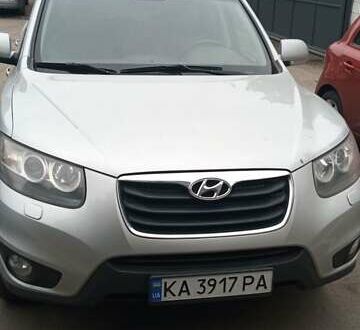 Серый Хендай Санта Фе, объемом двигателя 2.2 л и пробегом 278 тыс. км за 12500 $, фото 1 на Automoto.ua