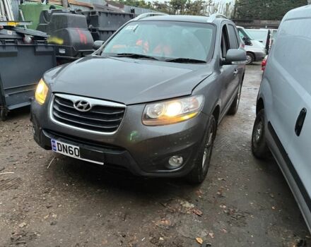 Серый Хендай Санта Фе, объемом двигателя 2.2 л и пробегом 120 тыс. км за 3500 $, фото 1 на Automoto.ua