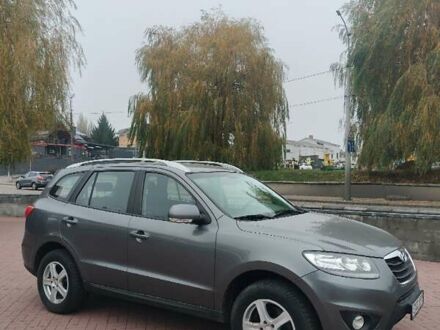 Серый Хендай Санта Фе, объемом двигателя 2.36 л и пробегом 140 тыс. км за 9900 $, фото 1 на Automoto.ua