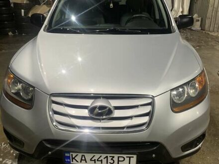 Серый Хендай Санта Фе, объемом двигателя 2.36 л и пробегом 150 тыс. км за 10700 $, фото 1 на Automoto.ua