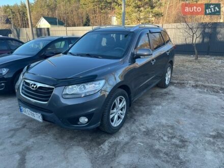 Сірий Хендай Санта Фе, об'ємом двигуна 2.2 л та пробігом 189 тис. км за 12500 $, фото 1 на Automoto.ua