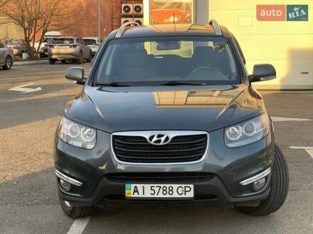 Сірий Хендай Санта Фе, об'ємом двигуна 2.2 л та пробігом 223 тис. км за 12800 $, фото 1 на Automoto.ua