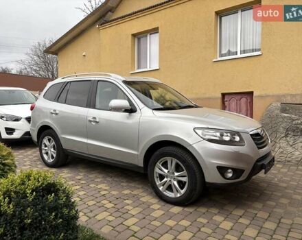 Серый Хендай Санта Фе, объемом двигателя 2.2 л и пробегом 200 тыс. км за 13200 $, фото 1 на Automoto.ua