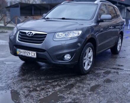 Серый Хендай Санта Фе, объемом двигателя 2.4 л и пробегом 194 тыс. км за 11500 $, фото 1 на Automoto.ua