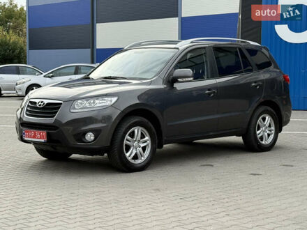 Серый Хендай Санта Фе, объемом двигателя 2.2 л и пробегом 196 тыс. км за 11999 $, фото 1 на Automoto.ua