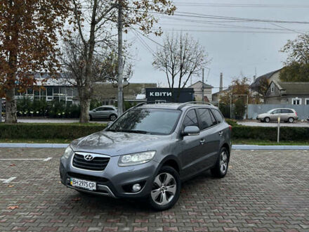 Серый Хендай Санта Фе, объемом двигателя 2.2 л и пробегом 158 тыс. км за 13800 $, фото 1 на Automoto.ua