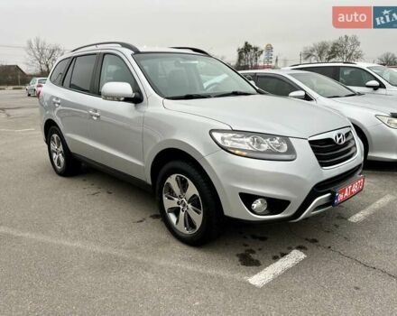 Серый Хендай Санта Фе, объемом двигателя 2 л и пробегом 163 тыс. км за 13999 $, фото 1 на Automoto.ua