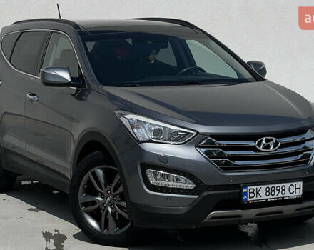 Серый Хендай Санта Фе, объемом двигателя 2.2 л и пробегом 220 тыс. км за 17990 $, фото 1 на Automoto.ua