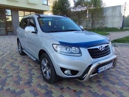 Серый Хендай Санта Фе, объемом двигателя 2.2 л и пробегом 125 тыс. км за 15200 $, фото 1 на Automoto.ua