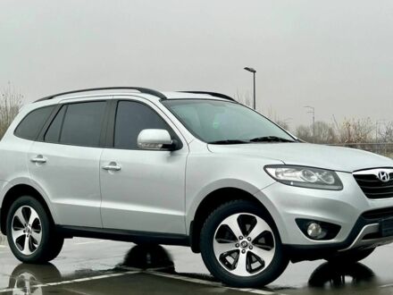 Серый Хендай Санта Фе, объемом двигателя 2 л и пробегом 260 тыс. км за 12900 $, фото 1 на Automoto.ua