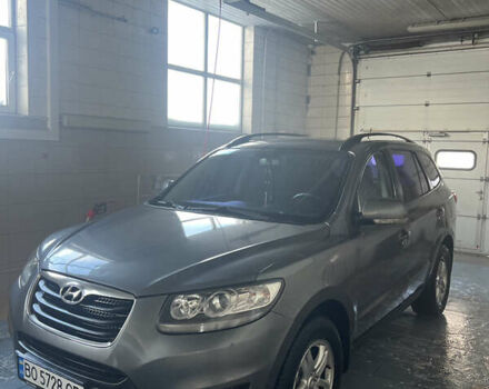Серый Хендай Санта Фе, объемом двигателя 2.2 л и пробегом 174 тыс. км за 13500 $, фото 1 на Automoto.ua