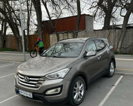 Сірий Хендай Санта Фе, об'ємом двигуна 2 л та пробігом 155 тис. км за 12500 $, фото 1 на Automoto.ua