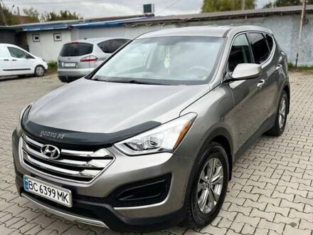 Серый Хендай Санта Фе, объемом двигателя 2.36 л и пробегом 189 тыс. км за 12800 $, фото 1 на Automoto.ua