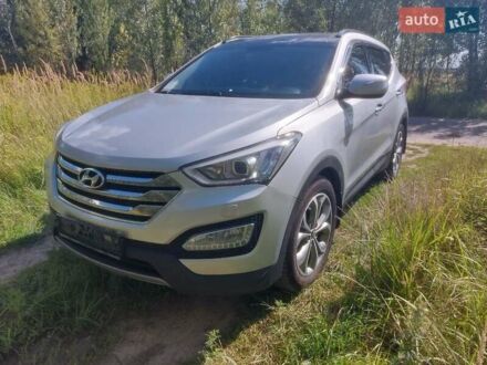 Сірий Хендай Санта Фе, об'ємом двигуна 2.36 л та пробігом 157 тис. км за 17500 $, фото 1 на Automoto.ua