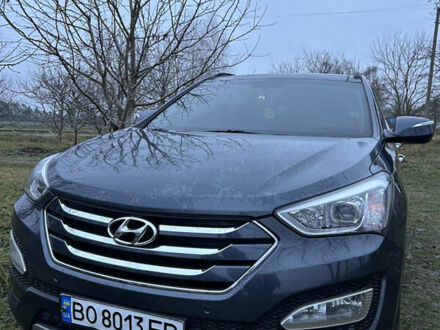 Сірий Хендай Санта Фе, об'ємом двигуна 2.2 л та пробігом 192 тис. км за 18500 $, фото 1 на Automoto.ua