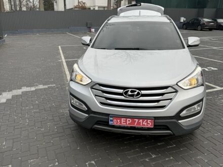 Серый Хендай Санта Фе, объемом двигателя 2 л и пробегом 165 тыс. км за 16000 $, фото 1 на Automoto.ua