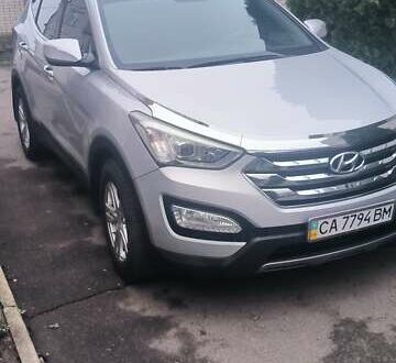 Серый Хендай Санта Фе, объемом двигателя 2.2 л и пробегом 127 тыс. км за 18000 $, фото 1 на Automoto.ua