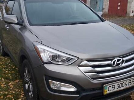 Серый Хендай Санта Фе, объемом двигателя 2.4 л и пробегом 147 тыс. км за 14500 $, фото 1 на Automoto.ua
