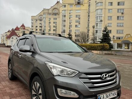 Серый Хендай Санта Фе, объемом двигателя 2.2 л и пробегом 158 тыс. км за 17000 $, фото 1 на Automoto.ua